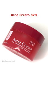 Acne Night Cream SR12 Untuk Wajah Kusam Krim Atasi Jerawat dan Bekas Jerawat Membuat Wajah Glowing dan Bersih Sehat