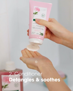 Klorane Peony Soothing and Anti-Irritant Conditioner 150ml | For sensitive / irritated scalp