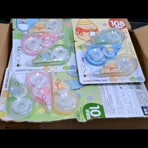 3PCS Smooth Correction Tape - Durable Portable and Easy to Use