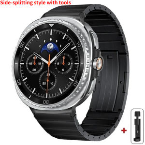 Titanium Band for Samsung Galaxy Watch Ultra 2 Quick Release Strap for Galaxy Watch 8 Classic 46mm 9 8 44mm 40mm Replacement