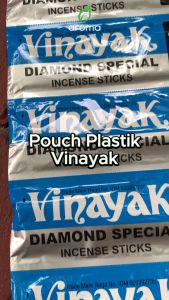 Dupa India Aromaterapi Pouch Plastic - Vinayak Diamond SPC 35 Sticks