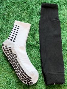 ชุดเซ็ต ถุงเท้าฟุตบอล เด็ก6-12ปี ถุงเท้าตัดข้อ + ถุงเท้ากันลื่น มี6ชุด Sleeve Socks สวย