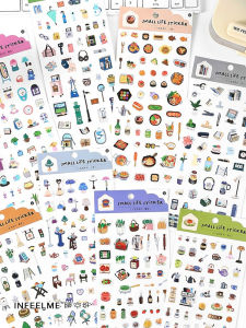 Minimalist & INS Style Life Goods Food Sticker Decal