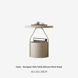 Tide leader | Minimalist Modern Rock Slab Side Table