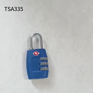 TSA Approved Zinc Alloy Travel Lock 3 Digit Combination Padlock For Luggage