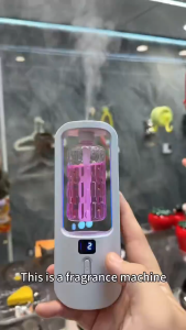 Automatic Aroma Diffuser Rechargeable Aroma Sprayer Aromatherapy Machine Digital Display Humidifier Essential Oil Dispenser