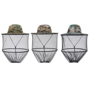 Outdoor Fishing Camping Cap Anti Mosquito Insect Sunshade Net Protector Hat