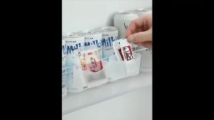 กล่องเก็บของตู้เย็นขนาดเล็ก 2 ชิ้น กล่องเก็บของขนาดเล็กแบบแขวน กล่องจัดเก็บอเนกประสงค์ กล่องใส่ซองซอส กล่องเก็บของมินิ