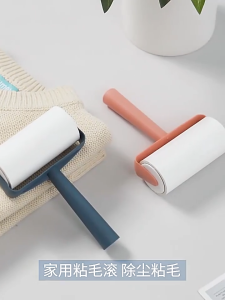 ลูกกลิ้งผ้าสําลี ลูกกลิ้งกำจัดขน/ม้วนกาว ลูกกลิ้งสำหรับกำจัดขนสัตว์ เศษฝุ่น สิ่งสกปรก ตามเสื้อผ้า เฟอร์นิเจอร์ เบาะรถยนต์ เก็บขนและฝุ่น ลูกกลิ้งทำความสะอาด