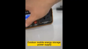 Power Station 300W 192Wh Outdoor Solar Energy Storage System Multifunctional Portable Power Supply