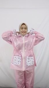 Tiger Head Jas Hujan Stelan Daisy Serut 70015