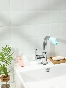 Sambungan Extension Kran Air Silikon Elastis / Extension Kran Air Bahan Silikon Elastis Untuk Sikat Gigi