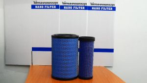 ไส้กรองอากาศ ไส้กรองนาโน Isuzu FRR อีซูซุ โรโบคอบ FRR190/210/240 FTR220/240 เดก้า195 8-98071-421-0 AU24035NN