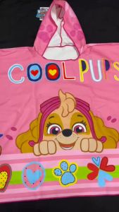 Paw patrol beach towel ผ้าคลุมว่ายน้ำ ผ้าขนหนูอาบน้ำ เด็กโต (SW298)