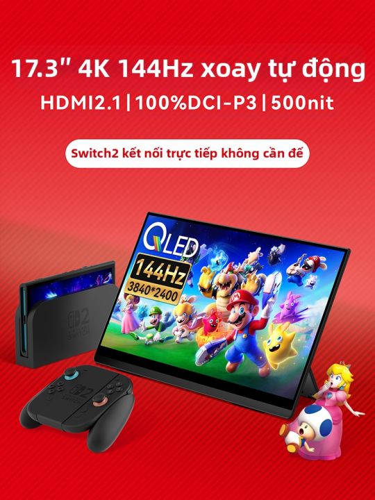 EHOMEWEI | Màn Hình Cảm Ứng Di Động 17.3 Inch 4K 144HZ Kết Nối Trực ...