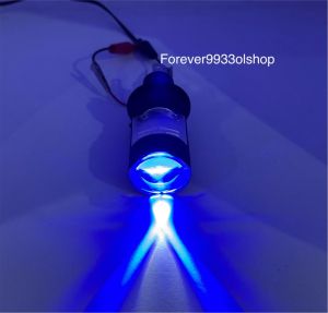 lampu depan H4 mini projektor cahaya biled plus devil dan kipas pendingin