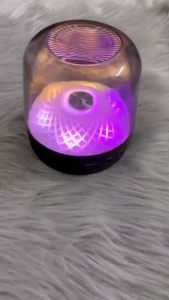 Loa Bluetooth Mini GLAZE4 – Đèn LED 360 Nhảy Theo Nhạc Bass Căng Loa Máy Tính Di Động Ipad PC  - Có thể kết nối cùng lúc 2 loa