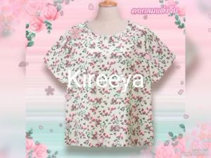 เสื้อสาวอวบ อก 44-46 นิ้ว เสื้อผ้าไหมอิตาลี ลายสวย ผ้าพริ้ว เสื้อใส่สบายไม่ร้อน เสื้อผู้หญิงวัยกลางคน เสื้อผญ.