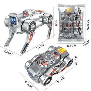 Transformable & Spin Stress Relief Mechanical Dog Toy