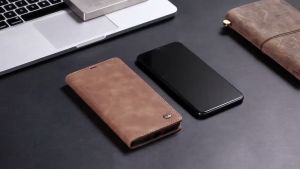 Case Samsung A05S A15 A25 A32 4G A35 A55 5G S23 S24 Fe S20 S21 Ultra S21 Plus Retro Flip Cover Wallet Caseme With Cover Magnet Flip Premium Design