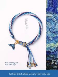 Handcrafted Colorful Knot Bracelet for Couples Men Women Traditional Chinese Style Reincarnation Fashion Jewelry Accessory