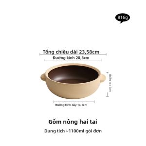 YOGEHOME | Nồi Chống Nóng Có Hai Tay Cầm