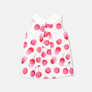 Jacadi | Girls Cotton Print Sleeveless Dress