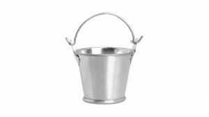 OGRC 1/18 1/24 Scale Simulate Metal Water Bucket RC Model Simulation Parts for 1/18 1/24 TRX4M SCX24 FCX24 Universal Accessories