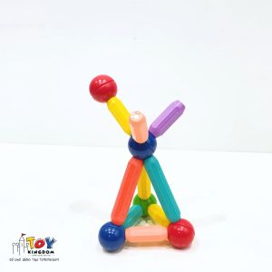 Đồ Chơi Xếp Hình Nam Châm Toykingdom Hút Chặt Nhiều Màu Sắc Tăng Cường Sự Sáng Tạo Kèm Hộp