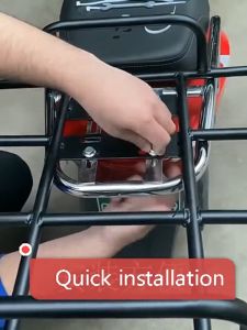 【🇲🇾Ready Stock】🏍 Motorcycle Rack Delivery Bag Rack Motorcycle Delivery Rack Food Panda Bag Rack Lalamove Bag Holder 送货架