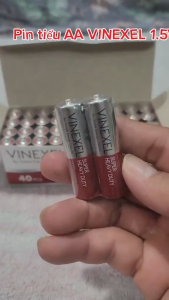 Combo 5 vỉ pin tiểu VINEXEL AA Super Heavy Duty R6 1.5V hàng chính hãng