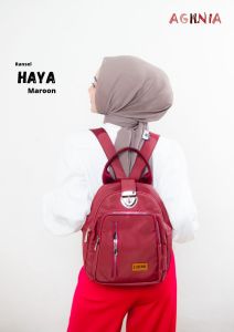 RANSEL WANITA HAYA CHOCOLY POLOS BY CHIMI