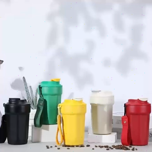 APEXGLOW 450ml Tumbler Double Wall Stainless Steel Insulated Water Bottle Botol Minum Kopi Teh ZH021