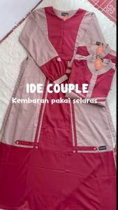 {\n \"article\": \" Baju Couple Lebaran 2025 Keluarga Pasangan Muslim Mewah Selaras Family Pink Chalk