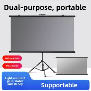 YIMING | 8K Anti-Glare Freestanding Projection Screen 100 inch