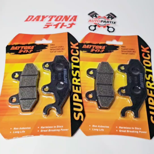 Paket Kampas Rem Depan Belakang Daytona Satria 120 2Tak