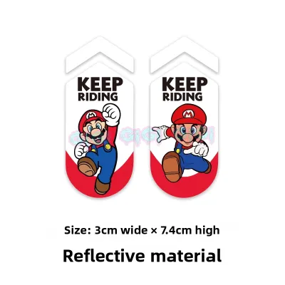 Waterproof Reflective Road Mountain Bicycle Frame Decorative Stickers