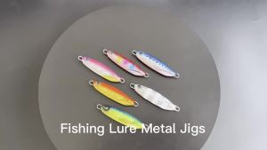 JIGGING PRO | JIGGING PRO 15g 20g 30g 40g Micro Metal Jig With Assist Hook Luminous Long Cast Shore Jigging Saltwater Fishing Lure Sea Bass