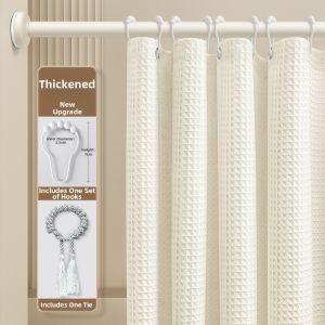 MOLORE | Mold-Resistant Water Separation Shower Curtain