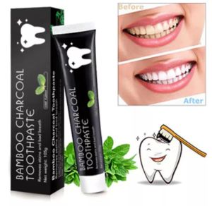 Bamboo Charcoal Toothpaste Natural Activated Organic 105g Ubat Gigi Buluh Arang Diaktifkan Semula Jadi Organik