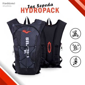 Tas Hydropack Pria Wanita 10L Trail Running Sepeda Gunung Ransel Punggung Kecil 10 Liter Trabas