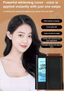 Quick Cover Portable Upgraded Botanical Hair Dye Disposable Color Matching