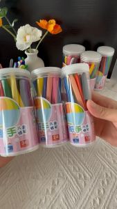 【Damaiii】ดินสอสีเด็ก สีเทียนปลอดสาร 12/24/36 ดินสอสีล้างทํา สำหรับเด็ก ที่มีอุปกรณ์กายให้สมดุล