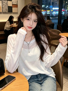 JIAOZAO | Áo Thun Dài Tay Chống Tia UV Mỏng Mềm