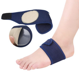 YUOO 2PCS Flat Orthotic Plantar Fasciitis Arch Support Gel Cushions Pad Heel Wrap Care Insoles Flat Foot Correction