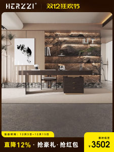 High-End Solid Wood Computer Desk Office Desk Minimalist Italian Design Replacement Desk Master Design Art Style Type