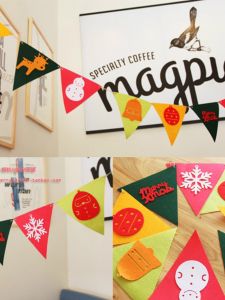 Dễ Thương Cờ Trang Trí Giáng Sinh Cửa Sổ Tự Làm Treo Tường Nhà Đảng Dây Cờ Bầu Không Khí Lễ Hội Sáng Tạo Đồ Trang Trí Giáng Sinh