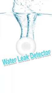 MOES | Smart Zigbee Flood Sensor Water Leak and Overflow Detector for Tuya App Home Security Alarm System with Remote Control