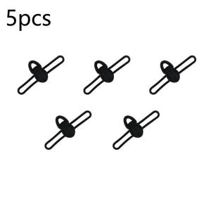 EELHOE | New 5pcs/bag High Elasticity Silicone Fishing Bait Hook Fixer Lightweight Anti-Slip Fishing Rod Hook ClipAcc