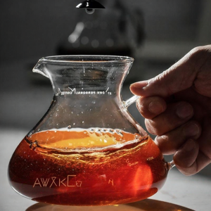 Pour Over Drip Glass Filter Coffee Carafe